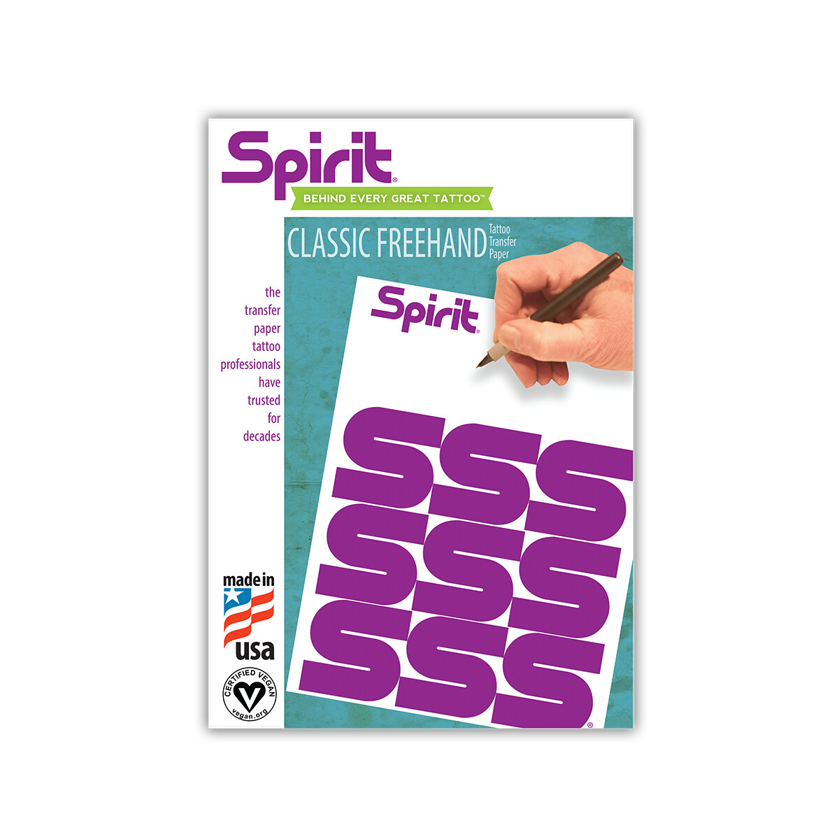 Средство для трансфера Reprofx Spirit Бумага A4 для ручного перевода США - 100шт